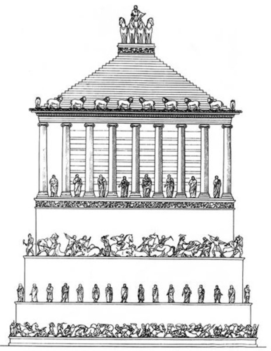 <p>a building, especially a large and stately one, housing a tomb or tombs.</p>