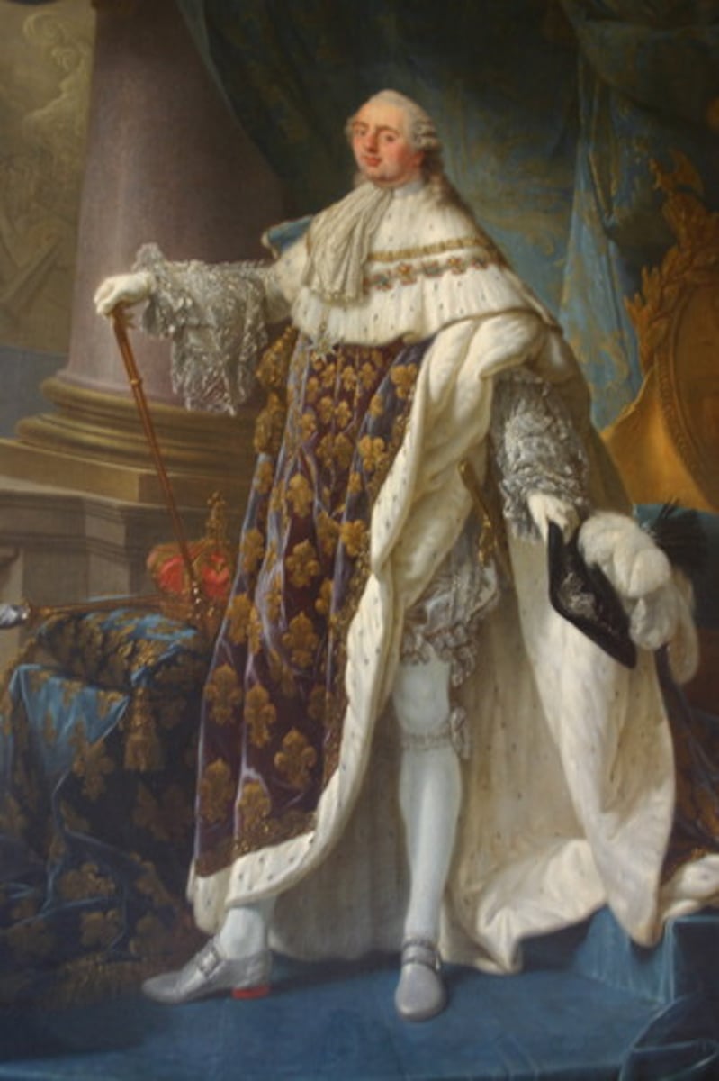 <p>(1754-1793) King of France between 1774 and 1792. He was overthrown during the French Revolution and later beheaded.</p>
