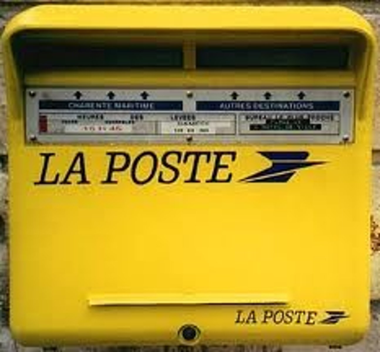<p>mailbox</p>