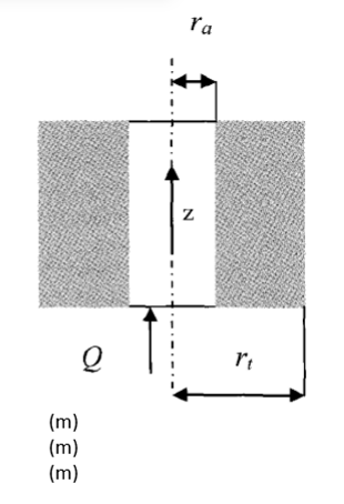 <p>En el transcurso de la centrifugación en una centrífuga tubular (centrífuga sedimentadora), ¿qué ocurre con rt?</p>