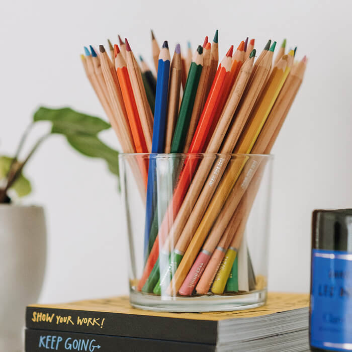 <p>Coloured Pencil </p>