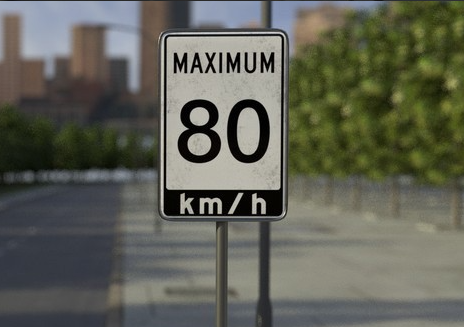 **On a highway, when may you drive at the maximum speed limit?**