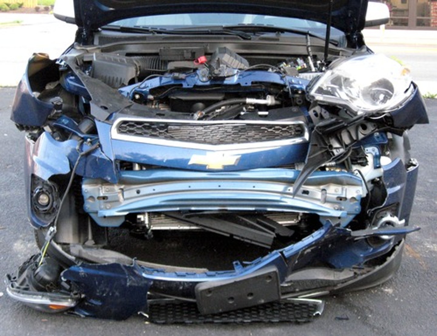 <p>el accidente, el choque</p>