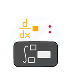 <p>definite integrals on a calculator will usually be notated as such</p>
