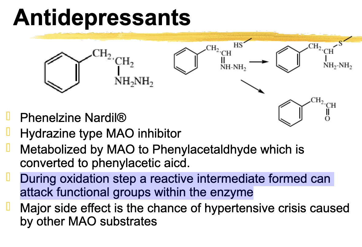 <p>Phenelzine </p>