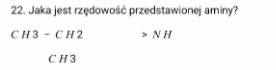 <p>podaj rzędowość tej aminy </p>