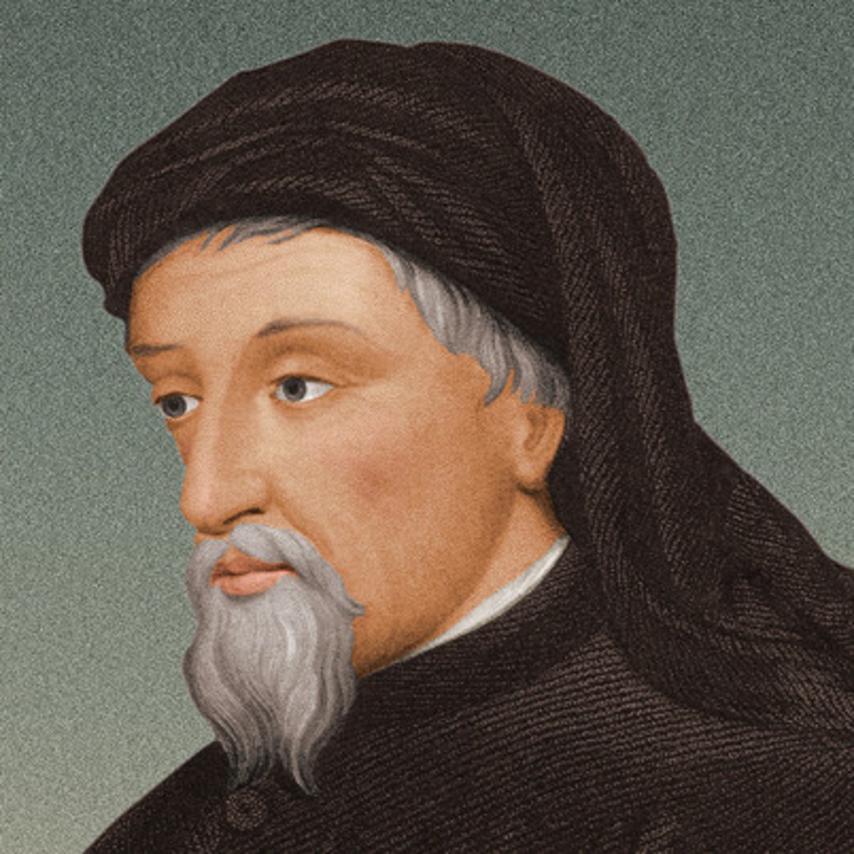 <p>The author of the Canterbury Tales, a satirical novel written in Middle English (a vernacular).</p>