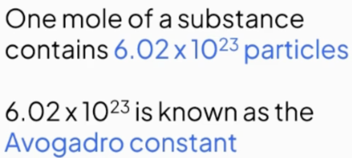 <p>a unit which measures the amount of substance (unit=mol)</p>