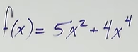<p>Polynomial function or not?</p>