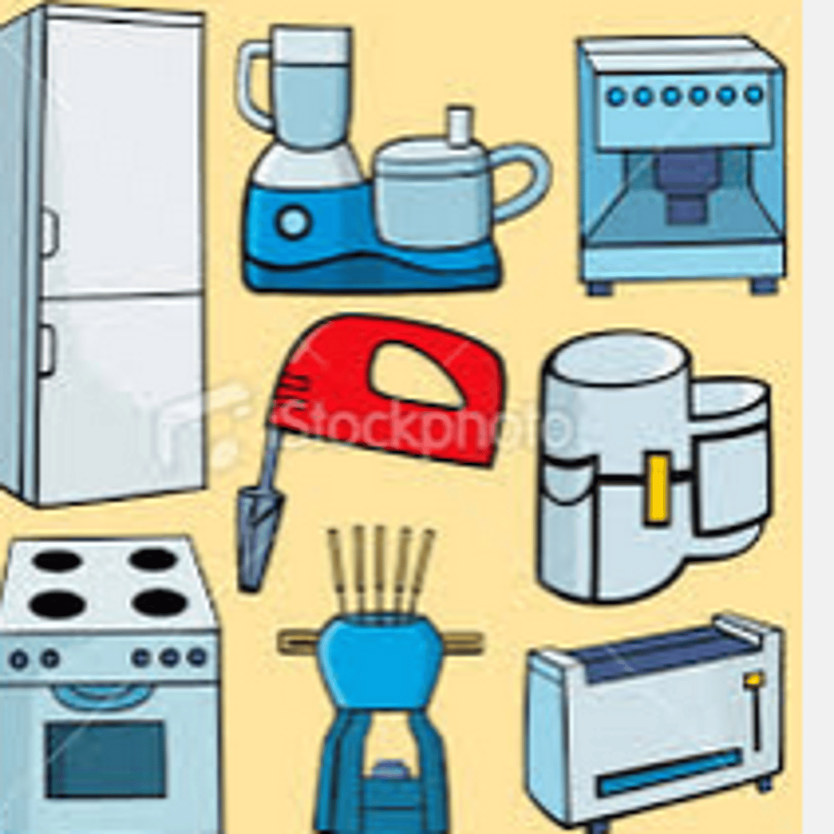 <p>electronic appliances (diànqì)</p>