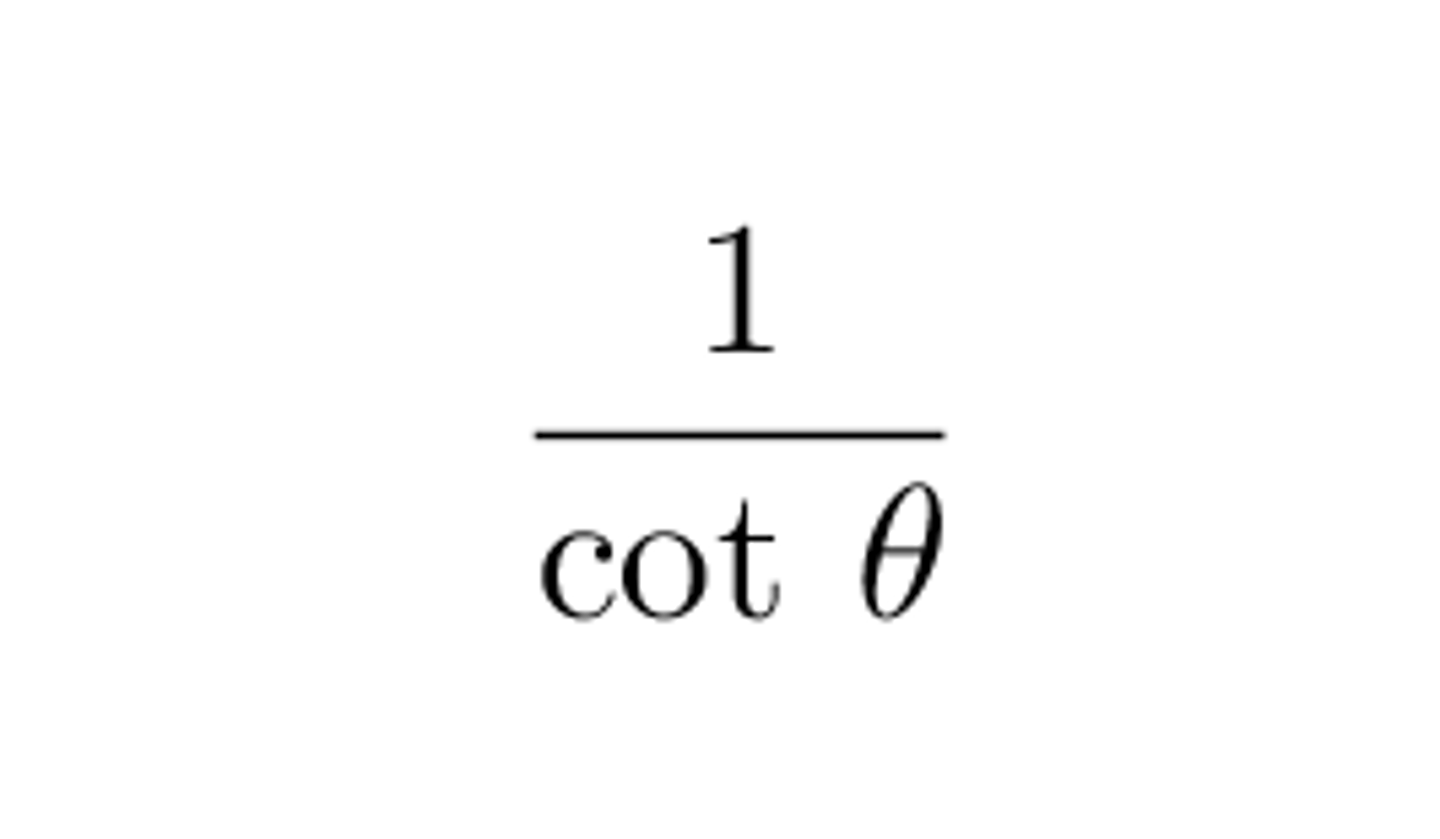 <p>Reciprocal Identity</p>