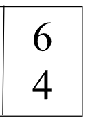 <p>Figured bass symbol for:</p>