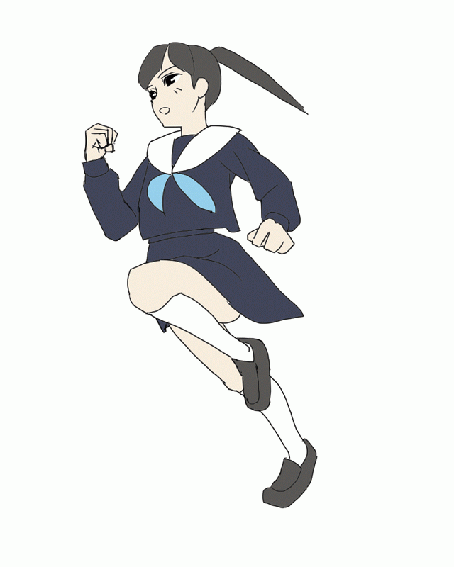 <p>はしる (走る)</p>
