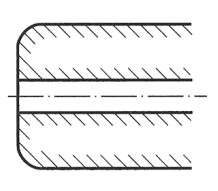 <p>What happens with large section areas? (1)</p>
