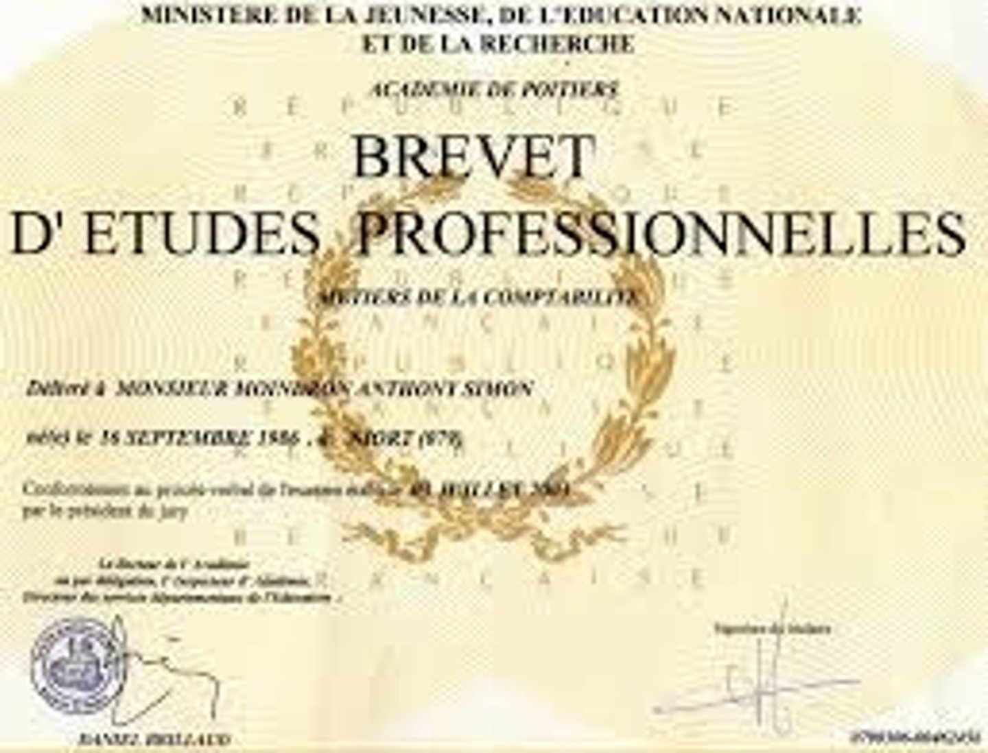 <p>L'examen à passer en France pour terminer le collège et nécessaire pour commencer le lycée</p>