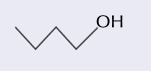 <p>shows the bonds of the carbon chain only with any functional groups</p>