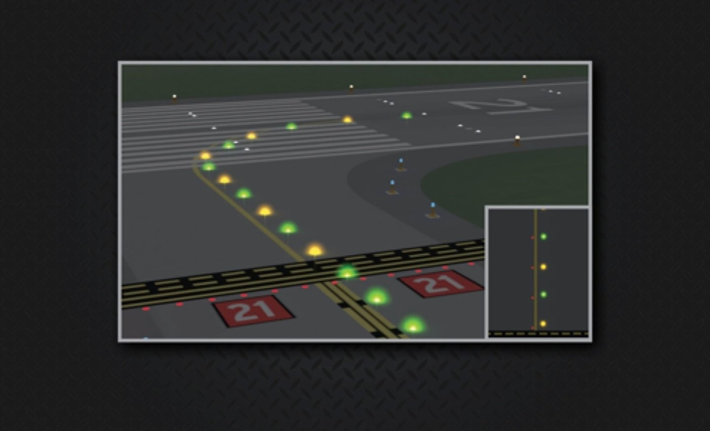 <p>Installed to provide visual guidance to persons exiting the runway</p><p>They are color-coded to warn pilots and vehicle drivers that they are within the runway environment or instrument landing system (ILS) critical area, whichever is more restrictive</p><p>Alternate green and yellow lights are installed, beginning with green, from the runway centerline to one centerline light position beyond the runway holding position or ILS critical area holding position</p>