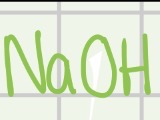 <p>Sodium hydroxide </p>