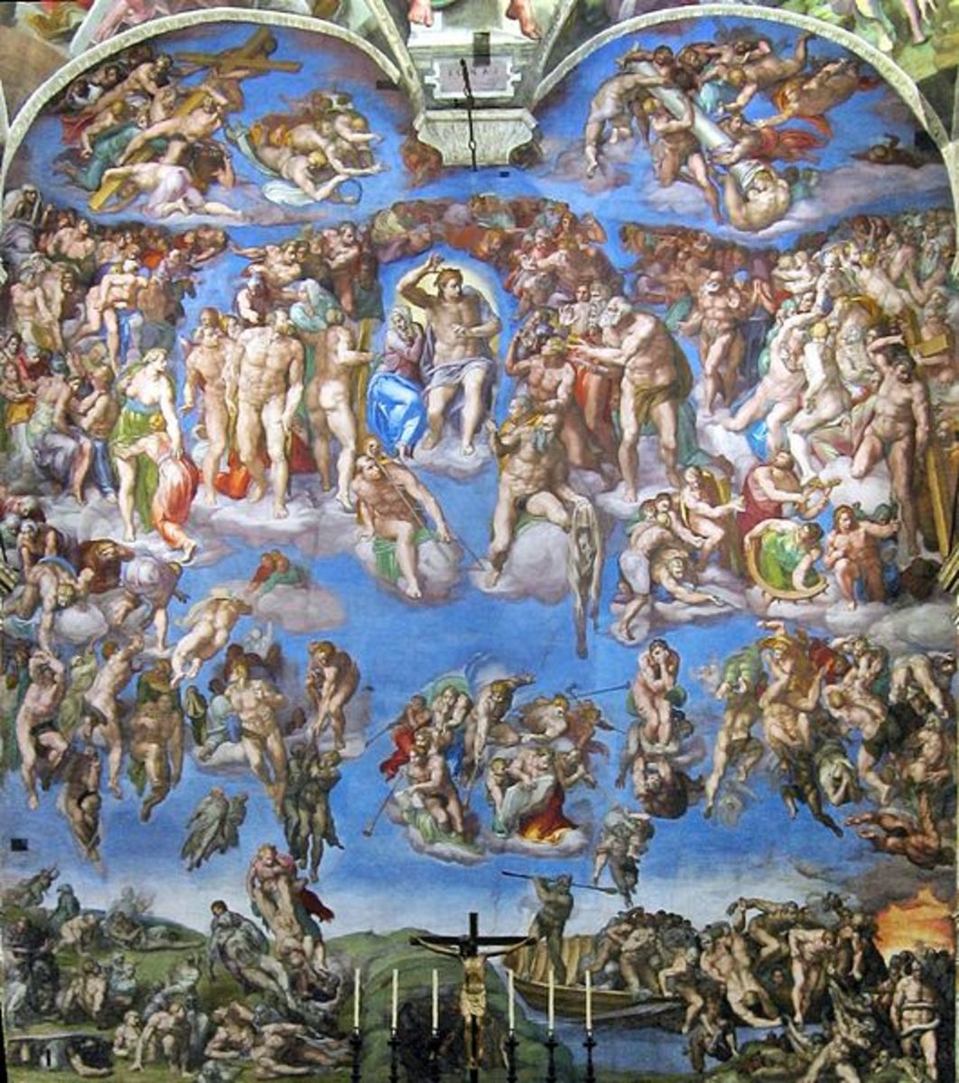 <p>Michelangelo’s Last Judgement </p>