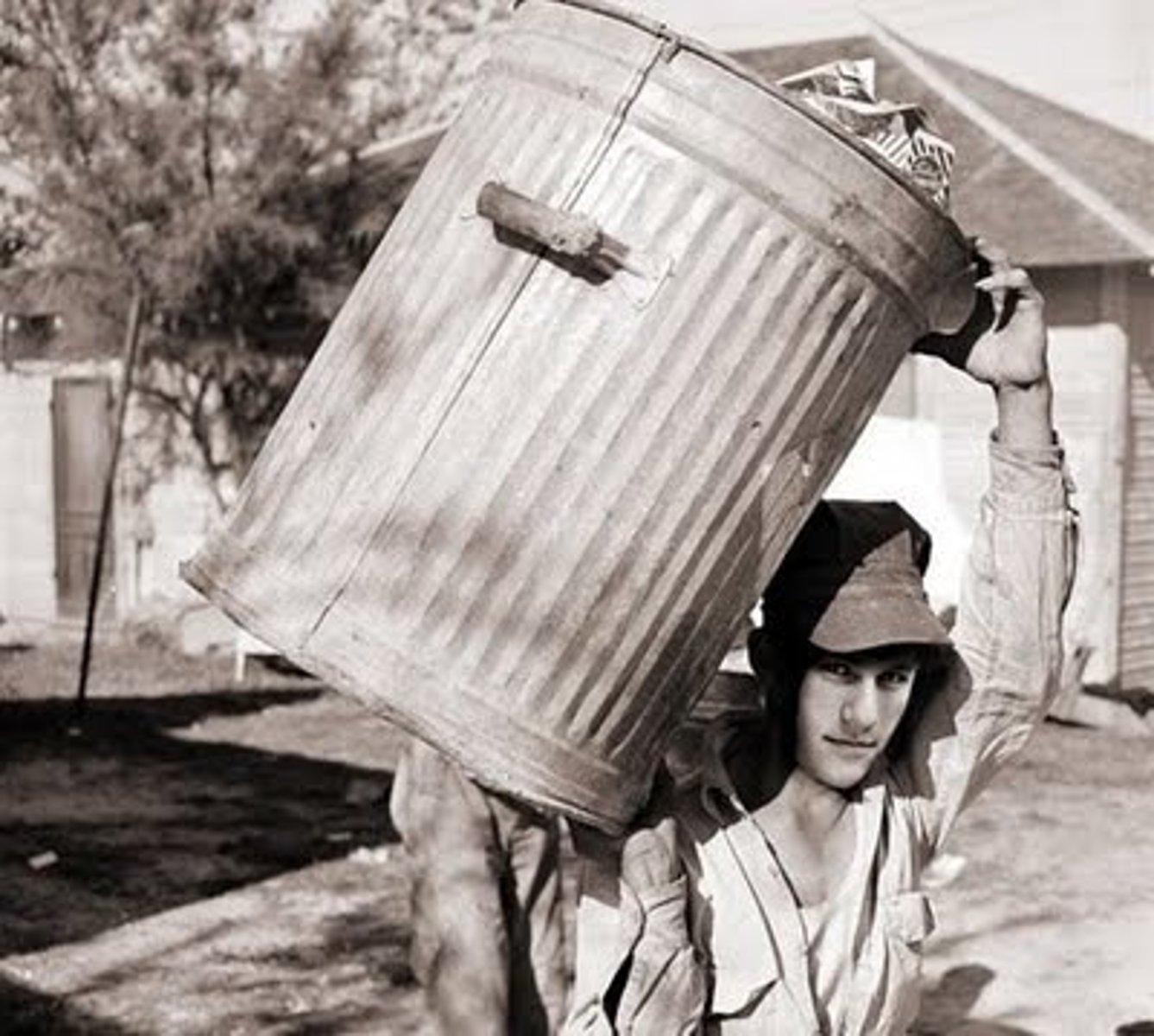 <p>to take out the trash</p>