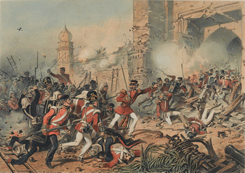 <ul><li><p>1857-1858</p></li><li><p>India</p></li><li><p>bloody uprising by native indian soldiers &amp; civilians</p></li><li><p>name for indian native soldiers that worked for the british</p></li><li><p>british relied on them</p></li><li><p>used infield rifles?</p><ul><li><p>used cow fat which offended indians</p></li><li><p>pork fat offended muslims</p></li></ul></li><li><p>ask indians to go far away from home but had been promised they could stay close</p></li><li><p>took all of British East India&apos;s authority away, and replaced it with direct governing from the British, under Queen Victoria.</p></li></ul>