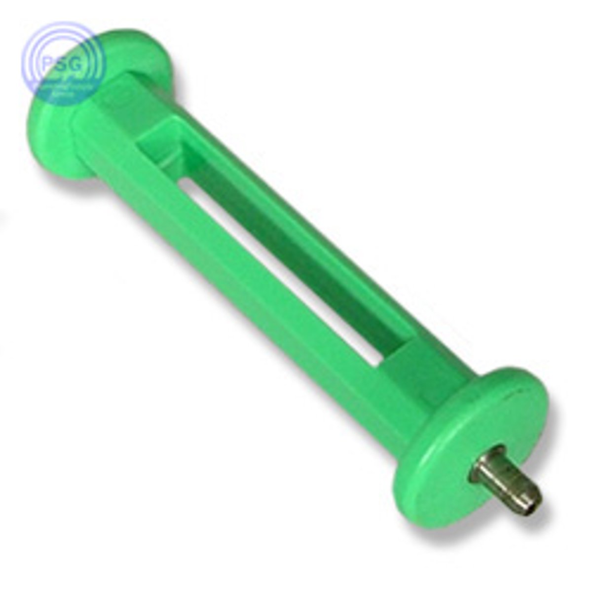 <p>punches a hole in a hose for irrigation</p>