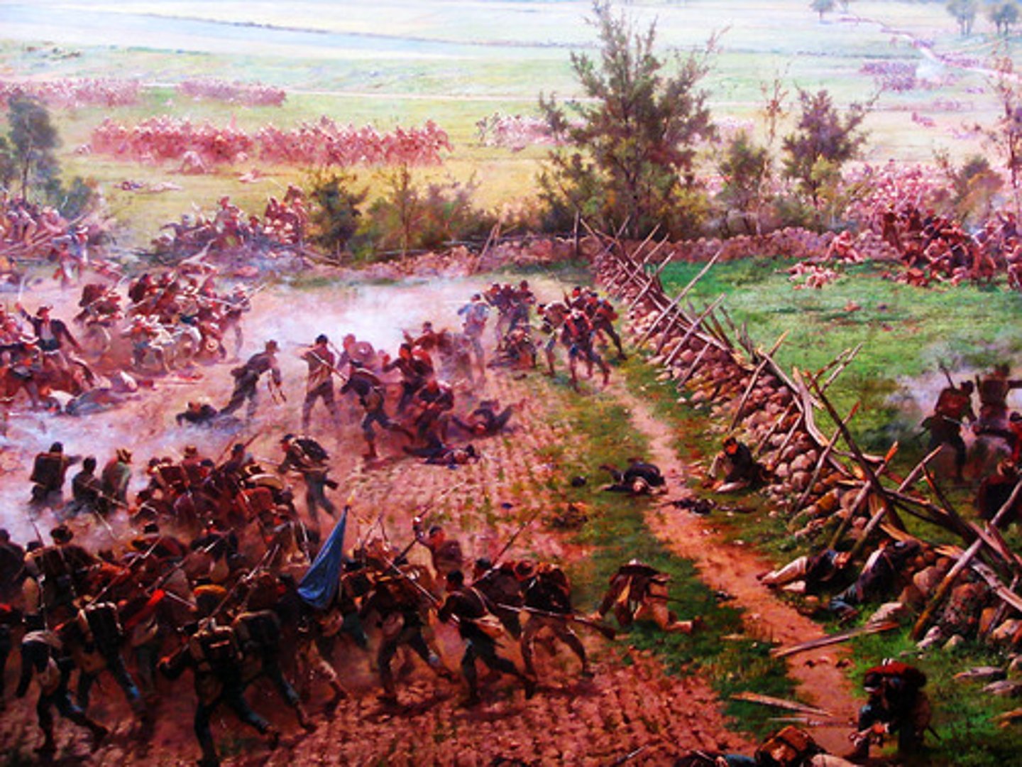 <p>An attack Lee ordered to create a panic and virtually destroy the Union army</p>