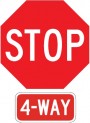 <p><span>A 4-way stop sign means</span></p>