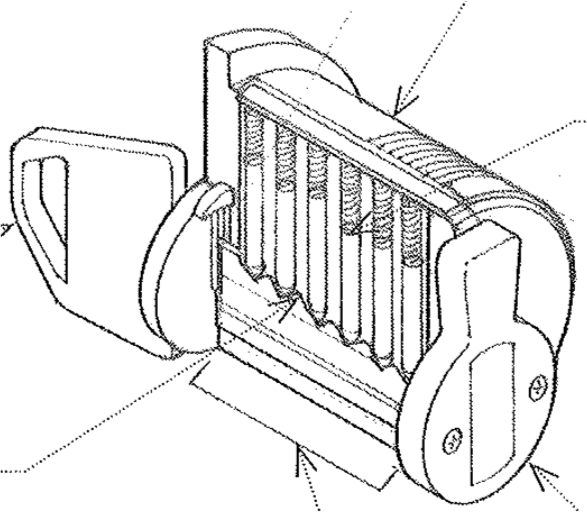 <p><span>A device for holding a door closed, consisting essentially of a bar that falls or slides into a groove or hole</span></p>