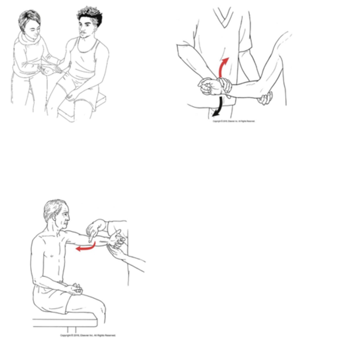 <p>What test is being performed in the image?</p>
