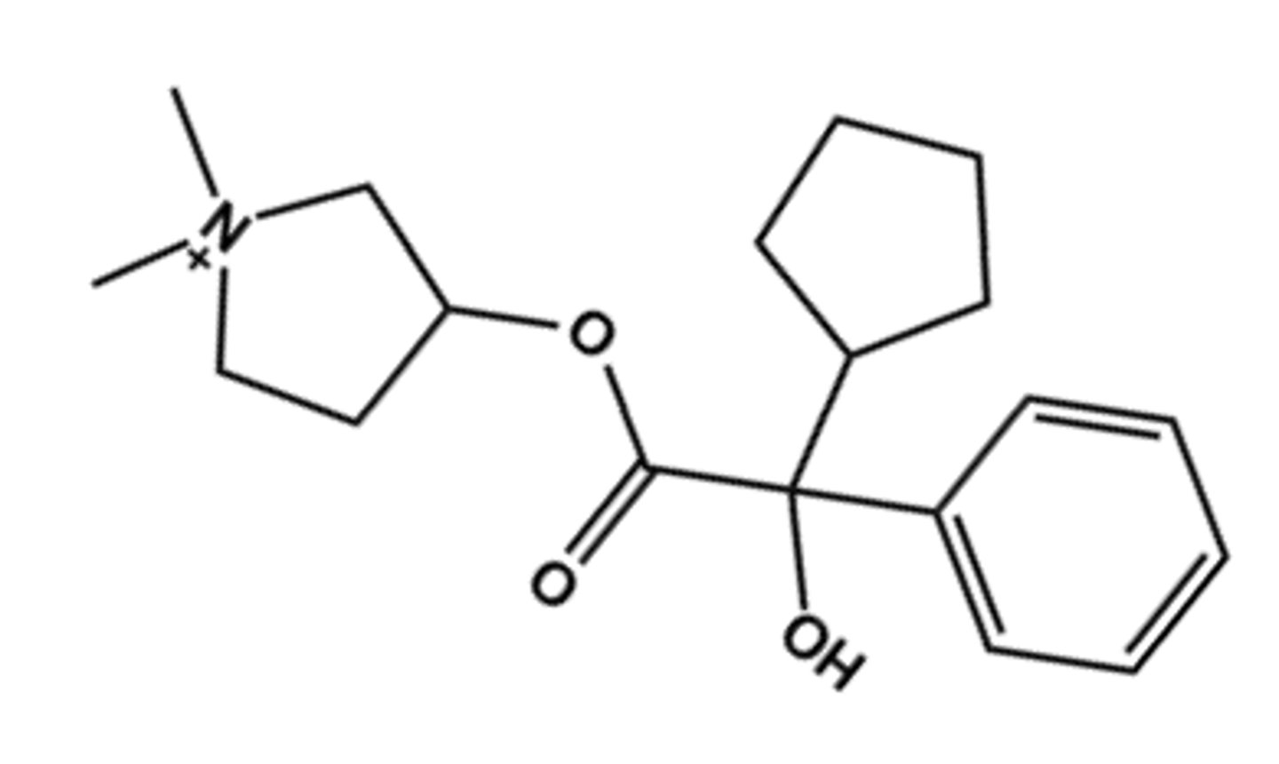 <p>- LogP = -1.0</p><p>- Uses: inhaled for anti-COPD</p><p>- Ester is hindered so drug excreted mostly unchanged</p>