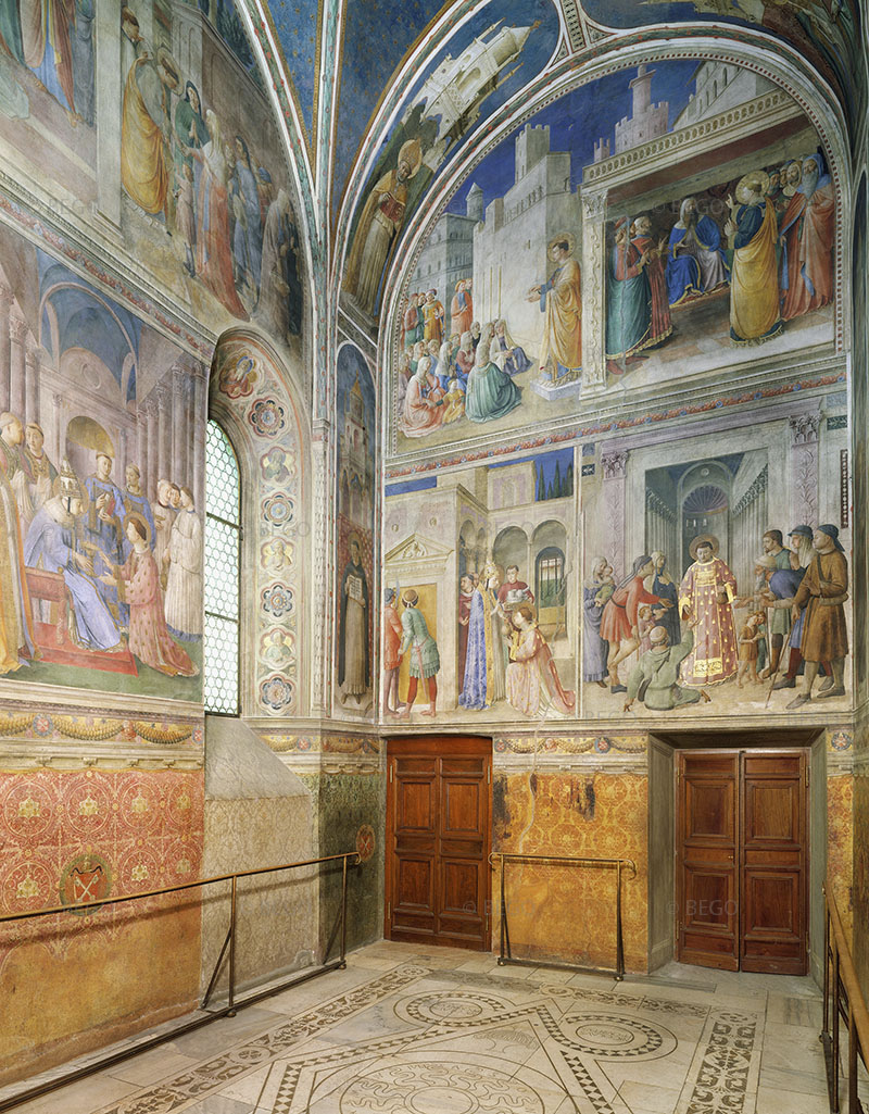 <p><strong>Storie dei santi Lorenzo e Stefano (cappella Niccolina, Roma)</strong></p>