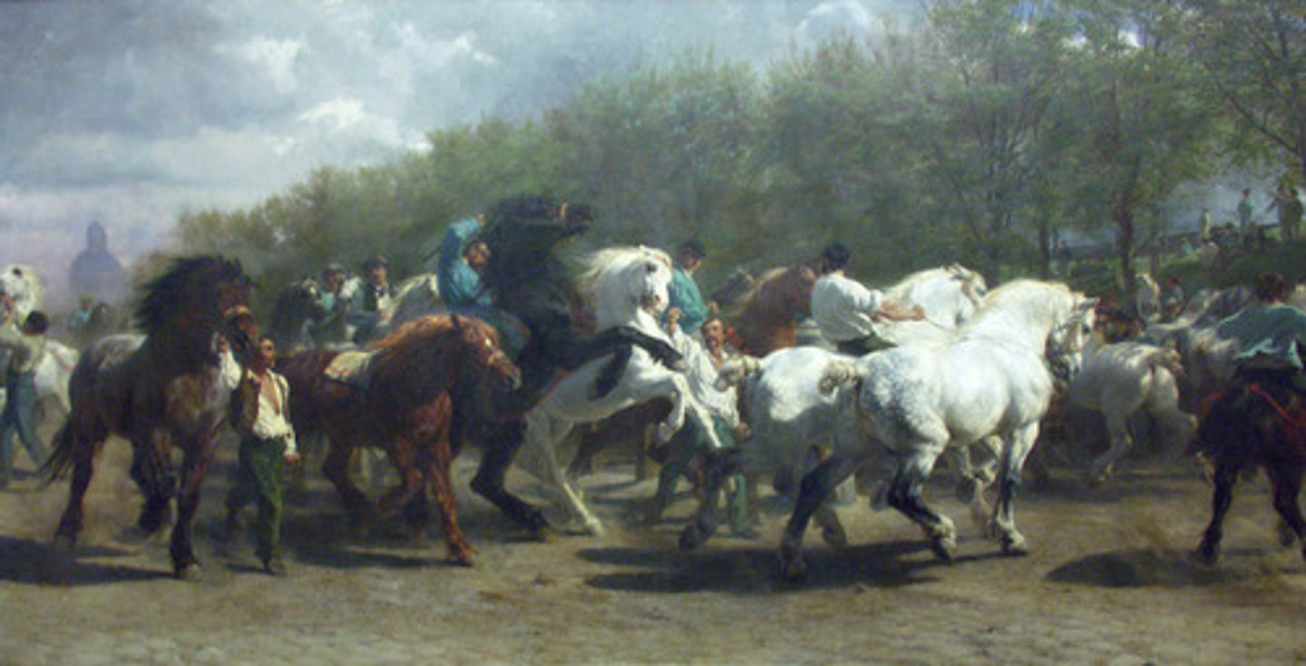 <p>Any life that is not human. In the third module of our class, this included all organic life forms other than human life forms. We focused on the Kunstkammer/Wunderkammer, the rise of modern science (natural sciences, biology, taxonomy, etc.), portraits of nonhuman animals, academic animalier painting, and romantic landscape paintings (depictions of nature).</p>