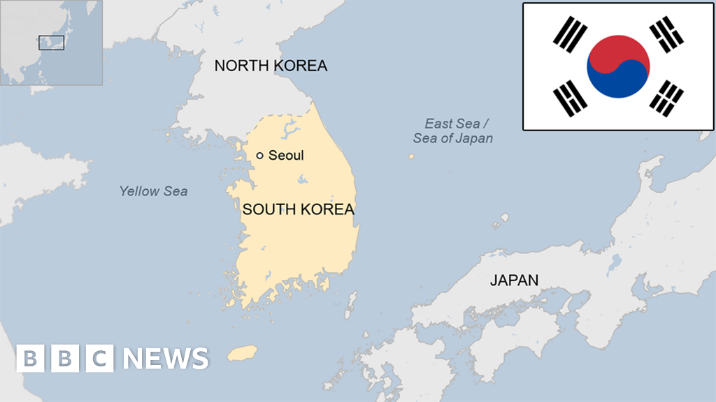 <p>Located in the Yellow Sea, separated from China by North Korea</p>
