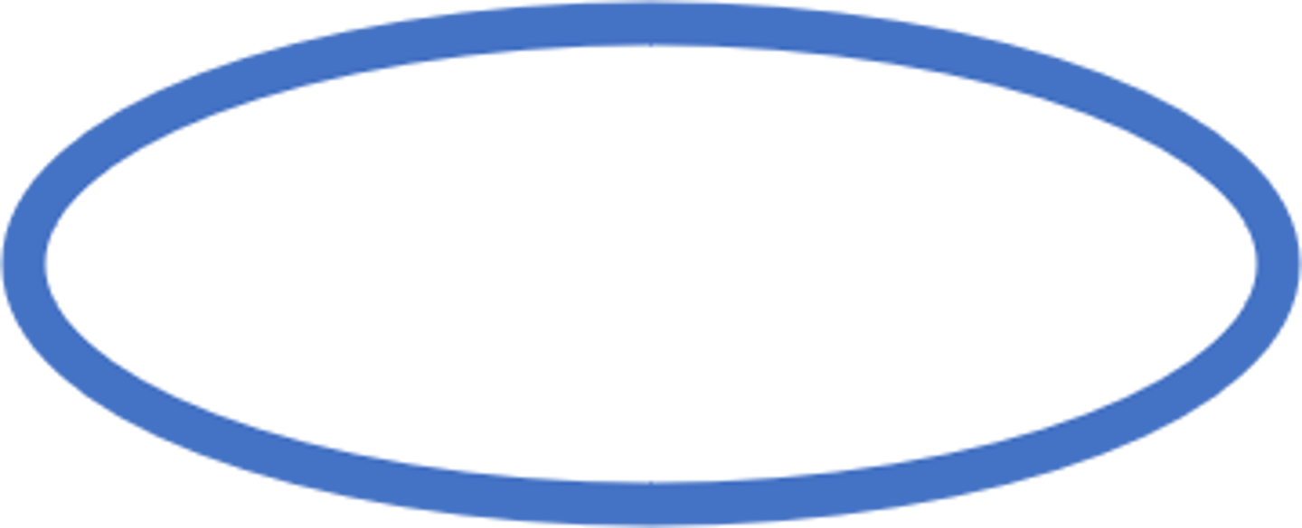 <p>This shape starts and stops an algorithm</p>