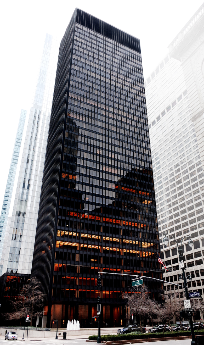 <p>The Seagram Building</p>