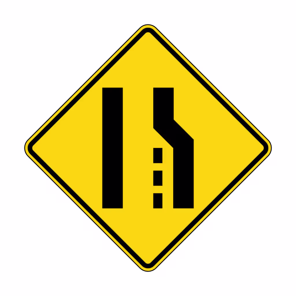 <p><span><span>A "Lane Reduction/Drop" sign is an example of a __________ sign.</span></span></p>