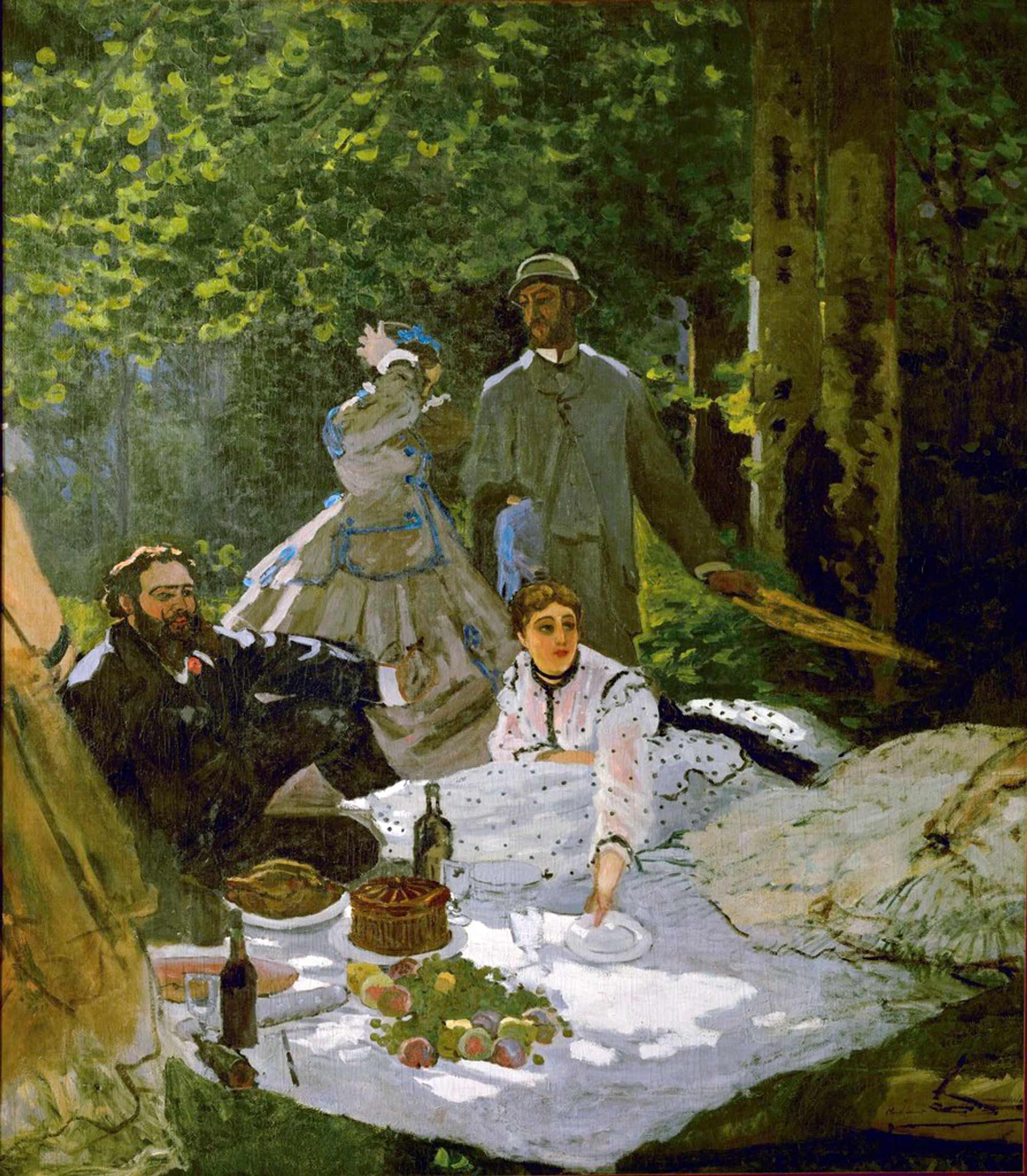 <p><em>Le déjeuner sur l’herbe (2)</em></p>